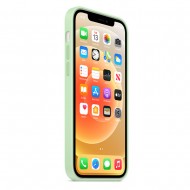 Funda De Gel De Silicona Apple Iphone 13 Pro Verde Premium