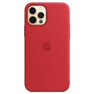 Funda De Gel De Silicona Apple Iphone 13 Pro Max Rojo Premium