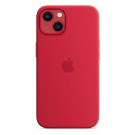 Funda De Gel De Silicona Apple Iphone 13 Rojo Premium