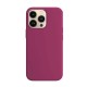 Funda De Silicona Apple Iphone 15 Borgoña