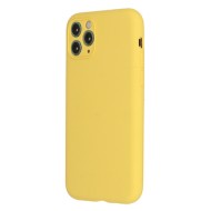  Funda de gel de silicona ultrafina amarillo para Apple Iphone 13 Pro Max