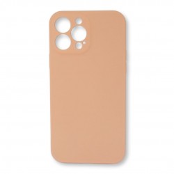 Silicone Gel Case Apple Iphone 13 Pro Max Light Pink Camera Protector