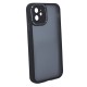 Apple Iphone 11 Mate Black Bumper Silicone Gel Case With Camera Protector Elektro