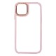 Apple Iphone 11 Light Pink Bumper Silicone Gel Case Elektro