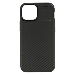 Apple Iphone 14 Black Auto Focus Vennus Carbon Silicone Gel Case