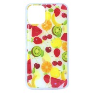 Capa Silicone Gel Com Desenho Apple Iphone 11 Frutas