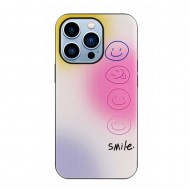 Funda De Silicona TPU Apple Iphone 13 Pro Max Colorido Smile