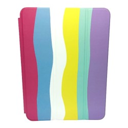 Apple Ipad Air 4 Aquarela Rainbow Vertical Design 1 Flip Cover Tablet Case