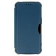 Funda Flip Cover Samsung Galaxy A14 5G Azul Marino Razor Carbon Con Protector De Cámara