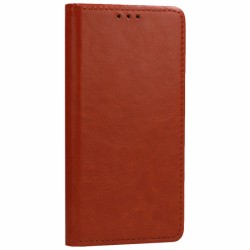 Funda Flip Cover Samsung Galaxy A03 Core Marron Kabura