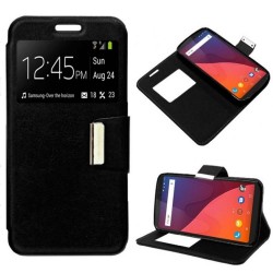 Funda De Silicona Flip Cover Con Candy Window Samsung Galaxy Note 8 Negro