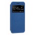 Funda Flip Cover Con Ventana Candy Samsung Galaxy A8 Plus Azul