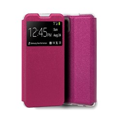 Funda Flip Cover Con Ventana Candy Samsung Galaxy A22 5G Rosa