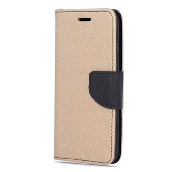 Samsung Galaxy A13 5G Gold Fancy Flip Cover Case