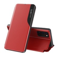 Funda Flip Cover Smart View Xiaomi Redmi Note 11/Note 11s/Poco M4 Pro 5G Rojo