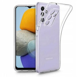 Funda De Silicona Samsung Galaxy M13 4G/M135/M23/M236 Transparente Con Protector De Cámara