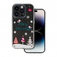 Capa Silicone Samsung Galaxy A24 4g/A25 5g Transparente Natal Design 4 Com Protetor De Câmera