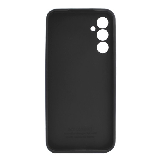 Capa Silicone Samsung Galaxy A34 5g Preto Com Protetor De Câmera 3d