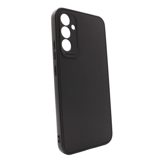 Funda De Silicona Samsung Galaxy A34 5G Negra Con Protector De Cámara 3D