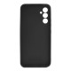 Samsung Galaxy A55 Black Silicone Gel Case With 3D Camera Protector