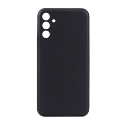 Samsung Galaxy S24 Plus Black Silicone Case With Camera Protector