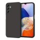 Funda De Silicona Samsung Galaxy A15 Negra Con Protector De Cámara