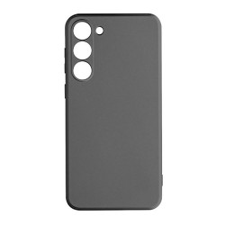 Samsung Galaxy S24 Plus Black Silicone Gel Case With Camera Protector