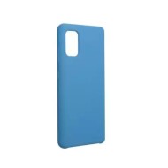 Capa De Silicone Samsung Galaxy A41 Azul