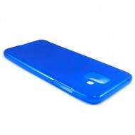 Funda De Silicona Samsung Galaxy A6 Plus 2018 Azul Mate