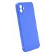 Funda De Silicona Samsung Galaxy A05 Azul Con Protector De Cámara 3D
