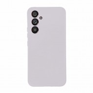 Funda De Silicona Samsung Galaxy S24 Gris Con Protector De Cámara