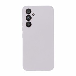 Samsung Galaxy S24 Grey Silicone Case With Camera Protector