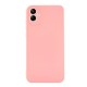 Samsung Galaxy A04e Pink Silicone Gel Case With 3D Camera Protector