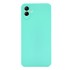 Samsung Galaxy A04 Turquoise Green Silicone Case With 3D Camera Protector