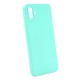 Samsung Galaxy A04 Turquoise Green Silicone Case With 3D Camera Protector