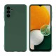 Funda De Silicona Samsung Galaxy A15 Verde Oscuro Con Protector De Cámara