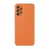 Samsung Galaxy A53 5G Orange Silicone Case With Camera Protector