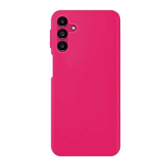 Samsung Galaxy A14 4G/5G Pink Silicone Case With Camera Protector