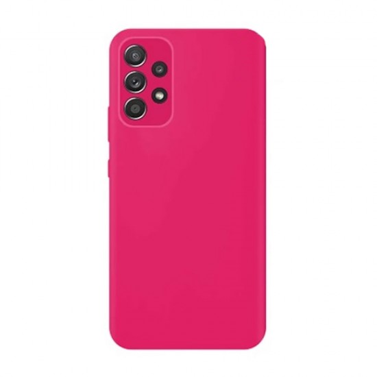 Samsung Galaxy A53 5G Pink Silicone Case With Camera Protector