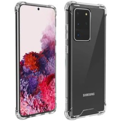 Funda De Silicona Dura Antigolpes Samsung Galaxy S20 Ultra/S11 Plus Transparente