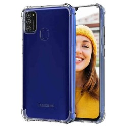 Funda De Silicona Dura Antigolpes Samsung Galaxy A31 Transparente