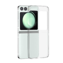 Samsung Galaxy Z Flip5 Transparent Anti-shock Hard Silicone Case