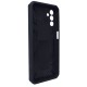 Funda De Silicona Dura Antishock Samsung Galaxy A13 5G Negro Con Protector De Cámara Y Kickstand
