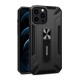 Anti-shock Armor Carbon Silicone Case Samsung Galaxy A22 4G Black Kickstand