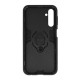 Capa Silicone Anti-Choque Armor Carbon Samsung Galaxy A24 4g/A25 5g Preto Ring Armor