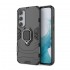 Capa Silicone Anti-Choque Armor Carbon Samsung Galaxy A35 5g Preto Ring Armor