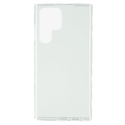 Funda De Silicona Dura Samsung Galaxy S22 Ultra Transparente Premium