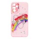 Samsung Galaxy A14 4G/5G Pink Kitty Hard Silicone Case With Camera Protector