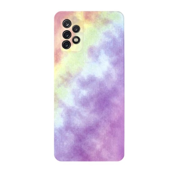 Funda De Gel De Silicona Samsung Galaxy A13 4G Aquarela Rosa Con Protector De Cámara