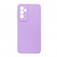 Funda De Gel De Silicona Samsung Galaxy A16 Lila Con Protector De Cámara 3D